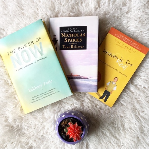 Books Other - 3 Book Bundle: Nicholas Sparks, Eckhart Tolle